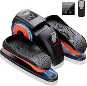 12 Speeds, Under Desk Elliptical Leg Exerciser for Seniors, Remote Control - Picture 1 of 7