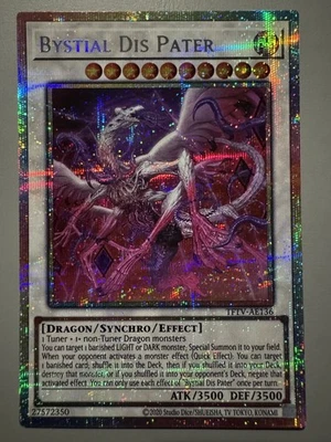 YUGIOH BYSTIAL DIS PATER (SYNCHRO) ASIA ENGLISH EDITION TFTV-AE136 PSER - Image 1 of 3