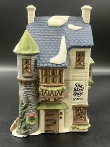 Dept. 56 The Wool Shop Dickens Heritage Village Series 1988 Lighted VTG - Picture 1 of 8