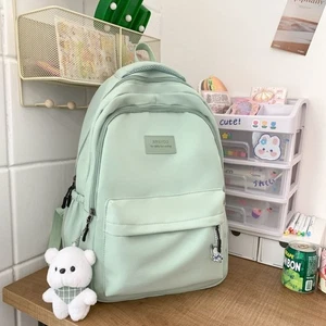 Large Capacity School Bag Waterproof Book Bag Fashion School Backpack Travel - Picture 1 of 12