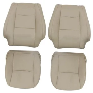 Driver and Passenger Bottom & Top Back Replacement Seat Covers Microfiber - Picture 1 of 8
