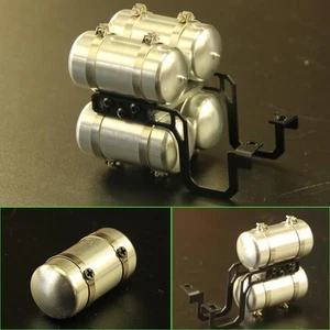 RC LKW Metall Gastank Schmücken Für 1/14 Tamiya Sacnia 770S VOLVO Auto - Picture 1 of 26