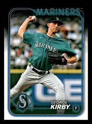 2024 Topps George Kirby #75 Seattle Mariners Mint - Image 1 of 2