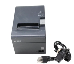 Epson TM-T20 Thermal Receipt Printer Auto Cutter Model: M249A Dark Gray - Picture 1 of 5