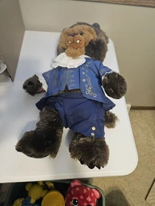 Build A Bear Disney "Die Schöne und das Biest" BEAST Plüsch 20 Zoll mit Outfit - Bild 1 von 6