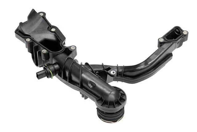 Porsche Boxster Cayman Coolant Pipe Assembly - Engine to Supply Hose 98710650804 - Image 1 of 1