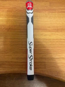 Super Stroke Traxion Tour Golf Grip, Taglia Media, Rosso, Bianco e Grigio, 10" - Foto 1 di 1