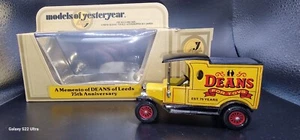 Matchbox Yesteryear Code 2 Y12 Model T Ford Deans For Toys- 02- Red - Picture 1 of 9