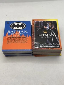 1992 Batman Returns Trading Cards 150 Cards - Picture 1 of 5