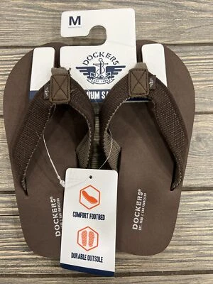 Sandalias Dockers de vestir chanclas premium para jóvenes niños talla mediana 13 a 1 Foto 1 de 4