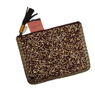Bolsa clutch Mossimo Boho lantejoulas - Imagem 1 de 4