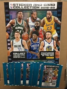 2019-20 PANINI NBA STICKER BOOK ALBUM w/10 PACKS ZION MORANT RJ RUI RC 🔥🏀🔥 - Picture 1 of 3