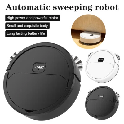 Smart Robot Aspirapolvere Spazzatrice Automatica Pulizia Pavimenti Ricaricabile Secco Bagnato - Immagine 1 di 4