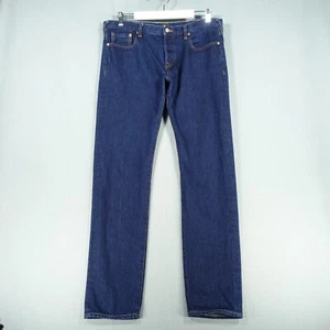Paul Smith Jeans Mens 36 Blue Slim Standard Fit Long Button Fly Pony Pants - Picture 1 of 23