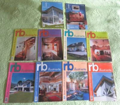 Vintage RB ILLUSTRIERTE Austria Euro Holzbau Wood Architecture MAGAZINE Lot (10) - Image 1 of 4