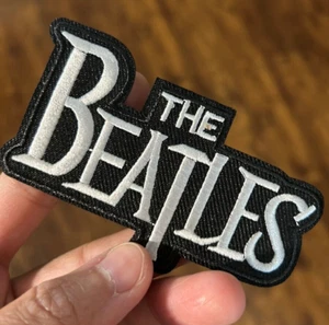 The Beatles Pop Rock Metal Music Band Logo Patch iron on sewing on embroidered - Picture 1 of 4