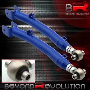 For 1993-2007 WRX STI GC8 GDA GDB Rear Lower Trailing Control Arm Link Kit Blue - Picture 1 of 2