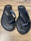New Hollister Co. Women's Black and Gold Sandals 8.5 NWOT