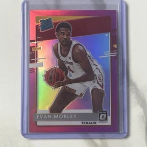 Holograma óptico rosa Evan Mobley 2021-22 Panini Chronicles clasificación Prizm novato #202 - Imagen 1 de 2