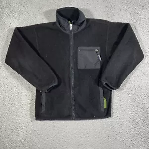 Chaqueta polar Patagonia 1991 vintage cremallera completa para hombre talla M estilo #25021 negra - Imagen 1 de 10