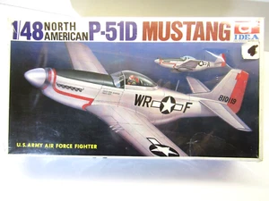 Idea 1:48 Scale North American P-51D Mustang Model Kit Sealed - Picture 1 of 7