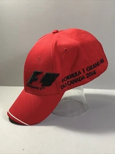 Formel 1 Grand Prix du Canada 2014 Cap rot verstellbar F1 (selten) - Bild 1 von 13