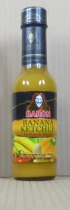 155 gr. Baron Banana Ketchup / Banane Ketshup de la isla caribeña de Santa Lucía - Imagen 1 de 5