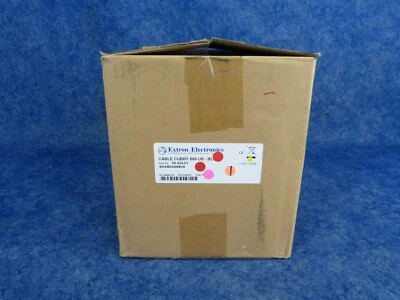 NEW Extron Cable Cubby 800 US Black / 60-524-01 with AC Module (C1) - Image 1 of 3