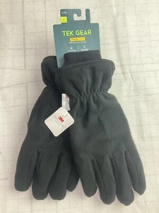 Tek Gear Warm Gear Microfleece Handschuhe Touchscreen Schwarz L/XL Neu mit Etikett - Bild 1 von 6