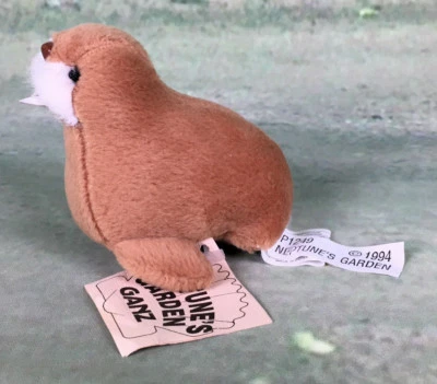 Vintage Ganz Neptunes Garden 2.5" Walrus Plush Stuffed 1994 w/ tags Classroom - Image 1 of 4