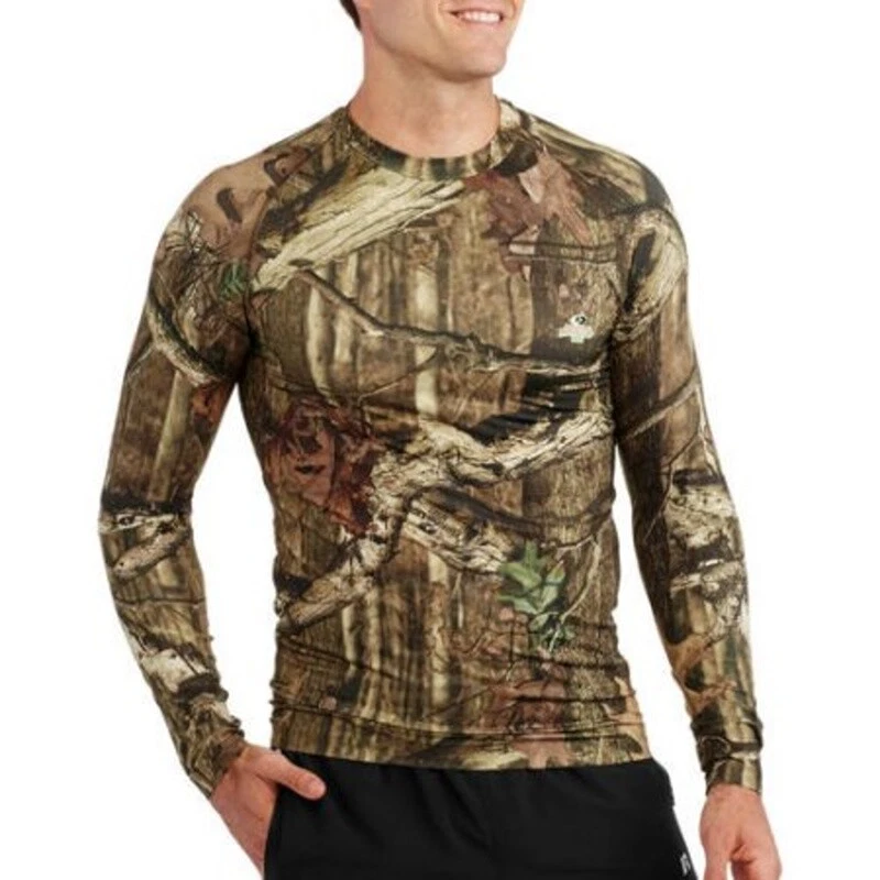 Starter Men's Mossy Oak Break-Up Infinity L/S Camouflaged Tee Shirt Sizes: 3XL - Image 1 of 1