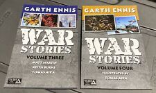 Lot Of  2 War Stories Garth Ennis Volume 3 & 4 Illustrated Softcover Comic Books