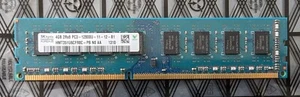 SK hynix 4GB DDR3  Desktop RAM 2Rx8 PC3-12800U HMT351U6CFR8C hp 6554110-150 - Picture 1 of 1