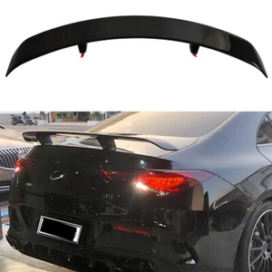 for Benz CLA Class CLA35 CLA45 W118 2020-2023 Rear Spoiler Trunk Wing Lip Black - Bild 1 von 8