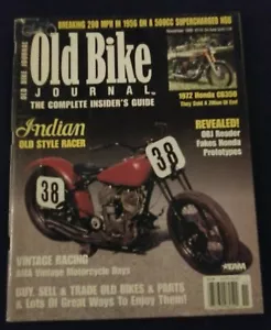 Old Bike Journal Magazine November 1999 AMA Racing 99 72 CB350 Honda Indian NSU - Bild 1 von 5