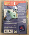 Avery L7437-10 Plastic Double Pocket Insertable Big Tab Dividers 10 Parts Maxi