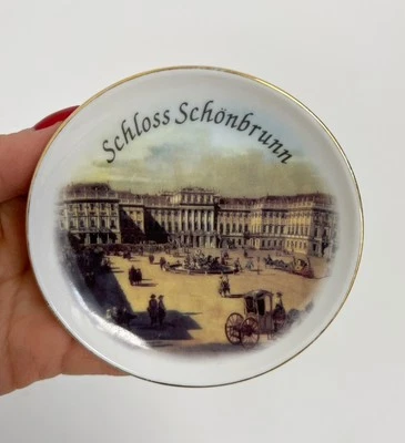 Reutter Porcelain Germany ‘Schloss Schönbrunn’ Plate Travel Souvenir Gift Small - Image 1 of 4