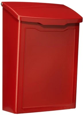 Architectural Mailboxes 2681R Marina Wall Mount Mailbox, Small, Red - Image 1 of 4