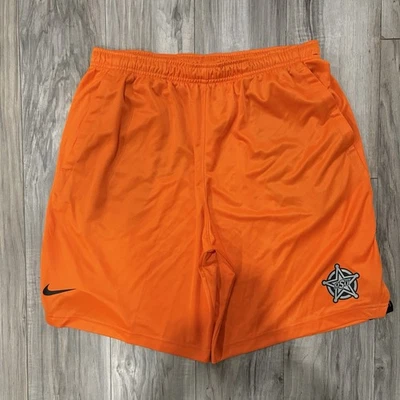 Nike Shorts Men’s Large Orange Oklahoma State University OSU Basketball NCAA NWT - Image 1 of 4