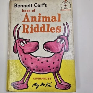 Bennett Cerf's Book of Animal Riddles Illustrated by Roy McKie 1964 Random House - Bild 1 von 5