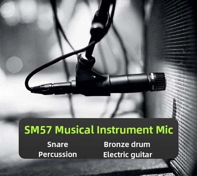 Shure SM57-LC Vocal Microphone Dynamic Vocal Microphone - Image 1 of 4