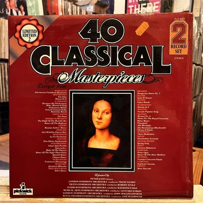 [CLASSICAL]~EXC 2 LP~VARIOUS~40 Classical Masterpieces~[1978~PICKWICK]~UK IMPORT - Image 1 of 4