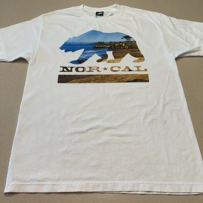 Camiseta grande Nor Cal adulto RN# 55774 Bear Beach Coast Cali Foto 1 de 4