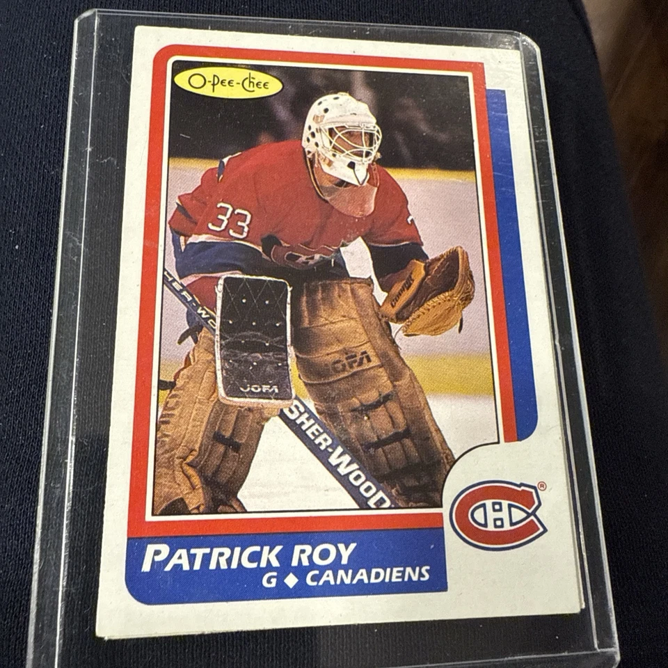 1986-87 O-Pee-Chee - Patrick Roy #53 (RC) - Image 1 of 2