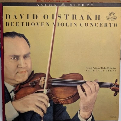 David Oistrakh Beethoven Violin Concerto D LP 33 RPM VG+ Angel French Radio L5 - Image 1 of 3