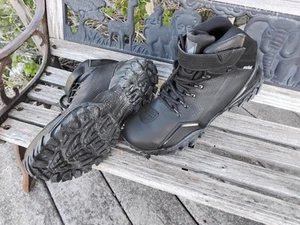 Mens MACBOOT Blk motorcycle Boots Sz 11.5 Made In BRAZIL - Picture 1 of 11
