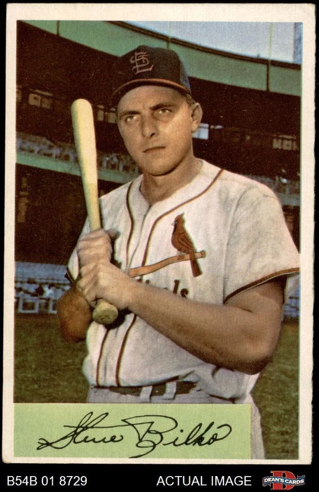 1954 Bowman #206 Steve Bilko Cardinals 4 - VG/EX - Image 1 of 1