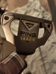 Ping in Craz-E Black Dot Mallet Putter 34" with Headcover - Picture 1 of 4