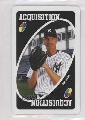 2005 Uno New York Yankees Randy Johnson #AC HOF - Image 1 of 3