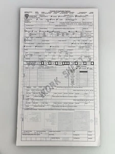 NYPD Complaint Arrest Report Document Pad 40 Pages Unfilled 1997 NYC Police - Picture 1 of 10